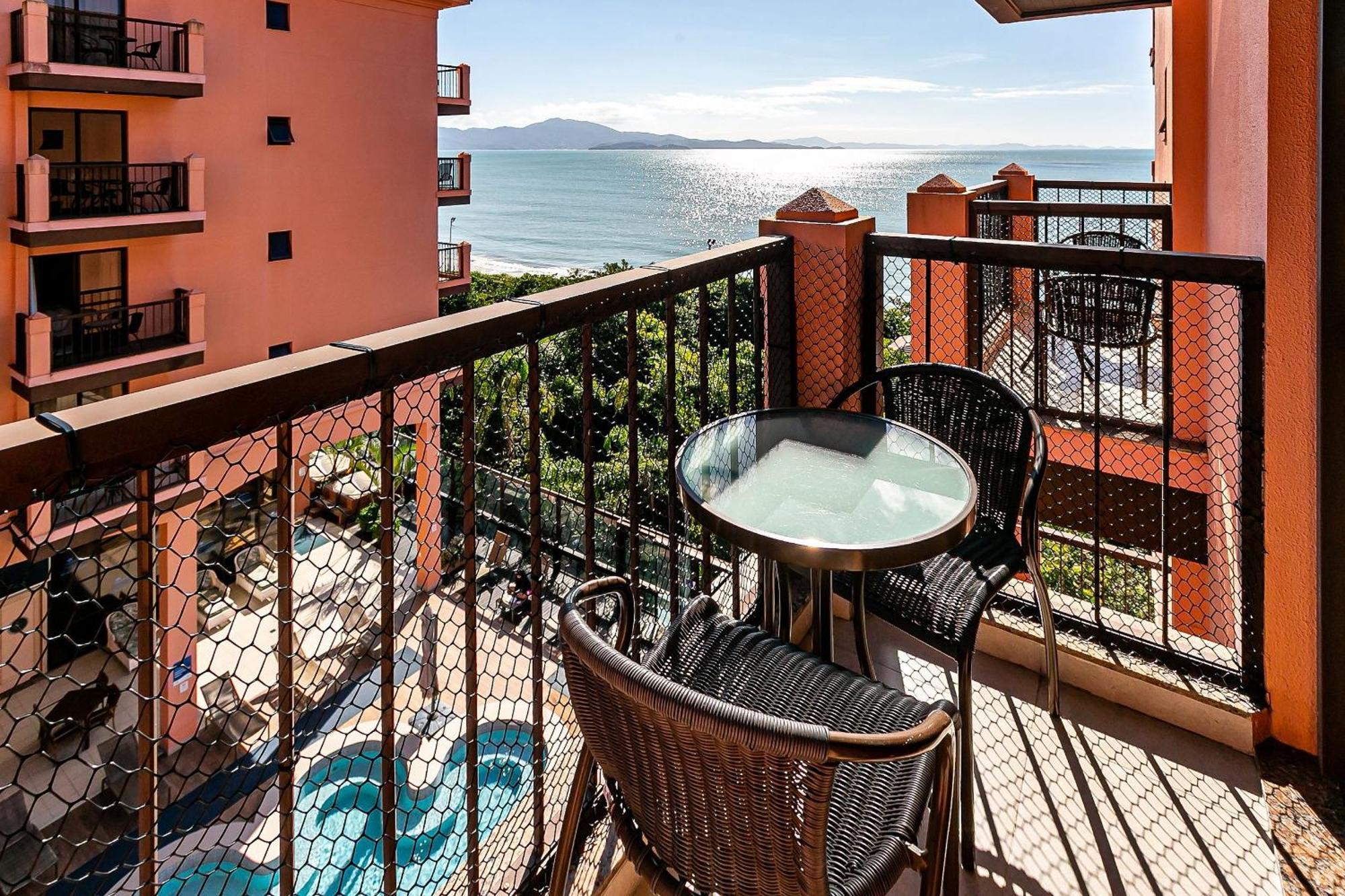 Resort pé na areia - Studios direto com proprietário JBVJR Florianopolis Exterior foto