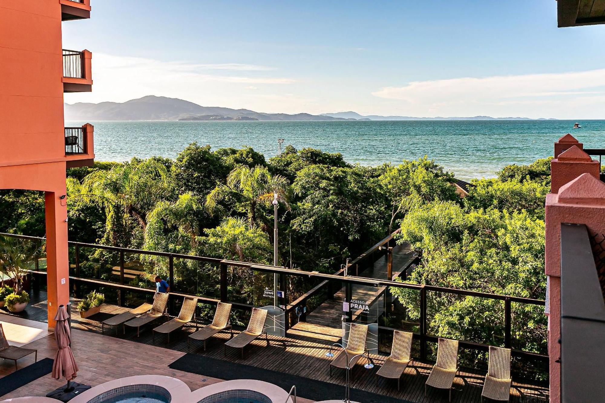 Resort pé na areia - Studios direto com proprietário JBVJR Florianopolis Exterior foto